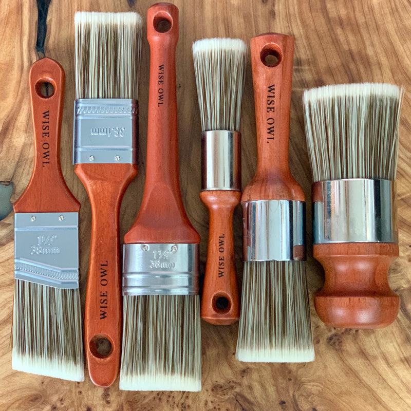 Wise Owl Premium Paint Brushes - 2" Micro Angle Brush